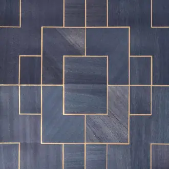 Fretwork Imperial Blue 6876