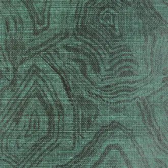 Agate Malachite on Black Abaca 5937