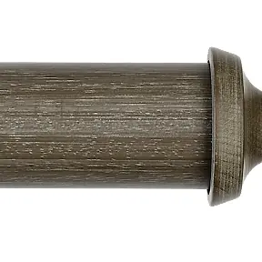 Byron & Byron Barnwood 35mm Barnwood Green Curtain Pole Saltash