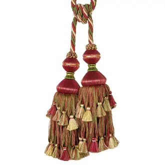 2 Tassels Tie Back 35726-9047