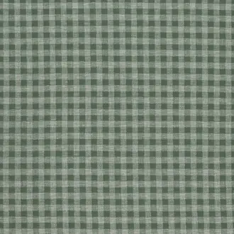 Gingham Bottle Green
