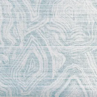Agate Teal on White Glam Grass 5934