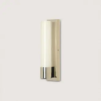 Emperor Bathroom Wall Light BWL01 Glass - Nickel Lighting