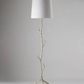 Forest Floor Lamp MFL52 Burnished Silver Lighting