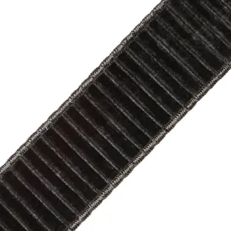 2" Chloe Pleated Velvet Border 977-55055-953
