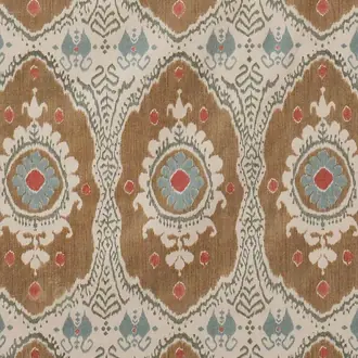 Bukhara Blue Cedar Fabric