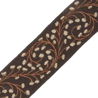 2" Ella Embroidered Border 977-55061-06