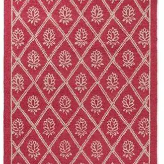 Porchester Poppy Red 480200 Rug