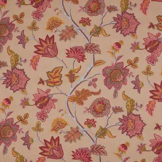 Chanderi Cerise