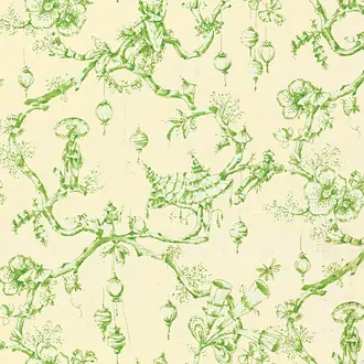 Festival Of Lanterns Linen Print BR-79704-3
