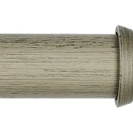 Byron & Byron Barnwood 35mm Barnwood Grey Curtain Pole Saltash