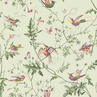 Hummingbirds Printed