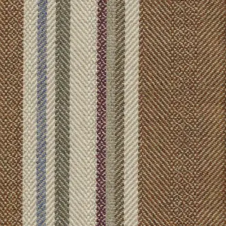 Selsley Stripe Peat Fabric