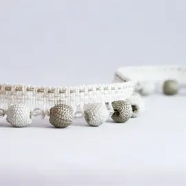 Knitted Beaded Fringe T706-02
