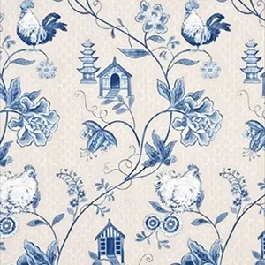 Bantam Toile Blue PP50341-2