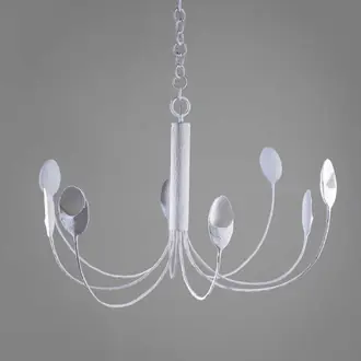 Oyster Ceiling Light MCL84 Plaster White Lighting
