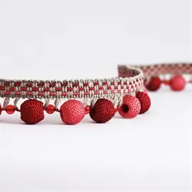 Knitted Beaded Fringe T706-06