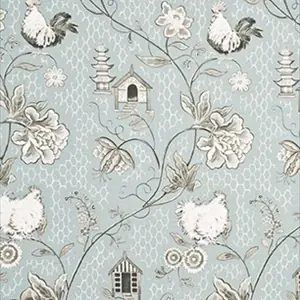 Bantam Toile Duck Egg Taupe PP50341-5