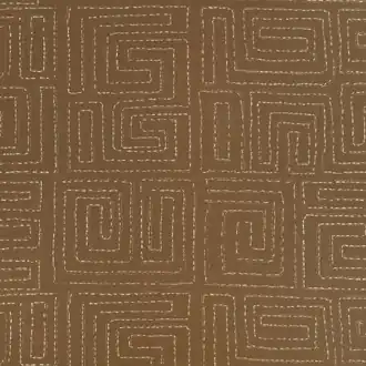 Kuba Embroidery Cumin