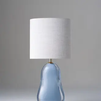 Perfume Bottle Lamp GLB26 Pearl Blue Lighting