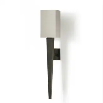 Small Tapering Wall Light TWL16S Italian Rust