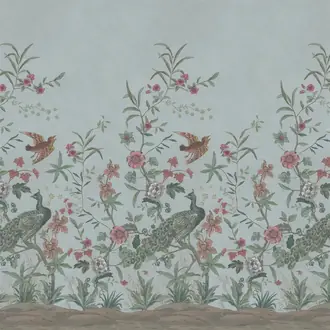 Peacock Toile Scene 1 PJD6013-02