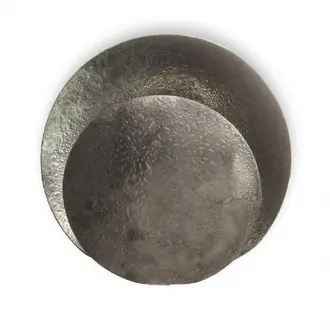 Solstice Wall Light TWL108 Blackened Steel