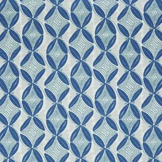 Dancing Vines Royal Blue