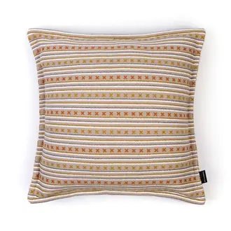 Criss Cross Natural Cushion