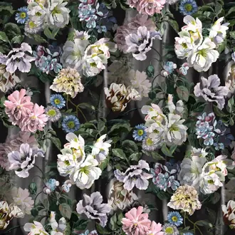 Delft Flower Grande Graphite PDG1038-01
