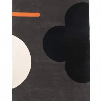 Geo Flower Graphite 60605 Rug