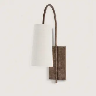 Willow Wall Light TWL98 Burnt Silver Lighting