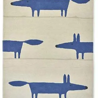 Mr Fox Pebble Denim 025328 Rug