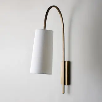 Willow Wall Light TWL98 French Brass Lighting