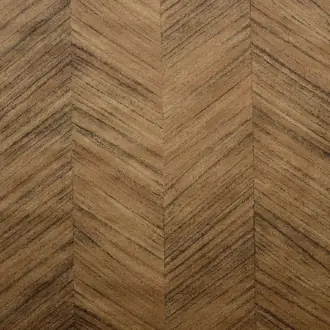 Vinyl Against the Grain Wood Chevron Brazilian Chestnut 8205