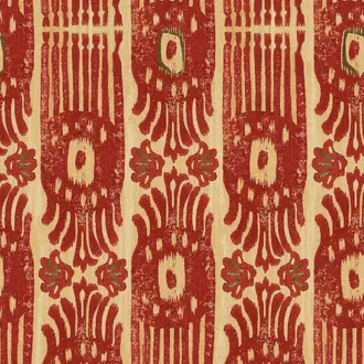 Tribal Ikat Lava Red WP30114