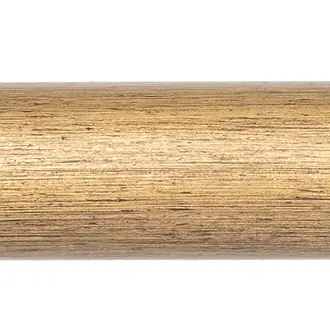 Byron & Byron Chalfont 35mm Gold Distressed Curtain Pole Dome Finial