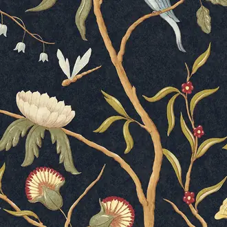 Adam's Eden Ebony Wallpaper