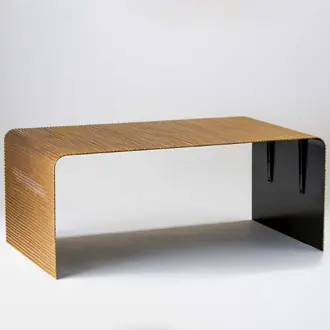 Augustus Coffee Table CFT17 Aged Brass