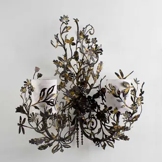 Spry Wall Light Large TWL134L Gilded Rust Lighting