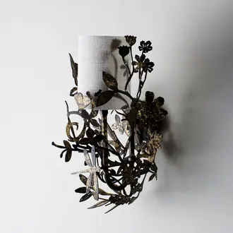 Spry Wall Light Small TWL134S Gilded Rust Lighting