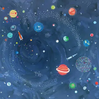 Deep Space Wall Mural