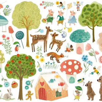 Fairytale Forest Wall Stickers