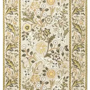 Wilhelmina Linen Mustard 127401 Rug