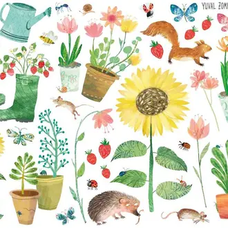 Garden Grow Wall Stickers