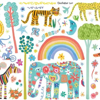 Joy of Life Wall Stickers