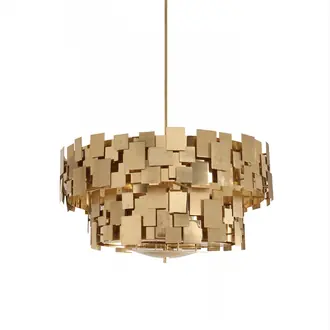 Luca Chandelier MCL36 Brass