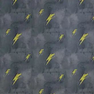Bolt From Mars Wallpaper Yellow On Charcoal