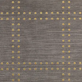 Rivets Gold on Mink Brown Manila Hemp 5718