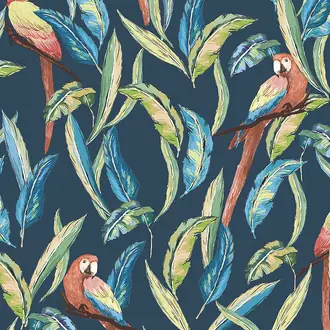 Tropical Parrot WLD53117W